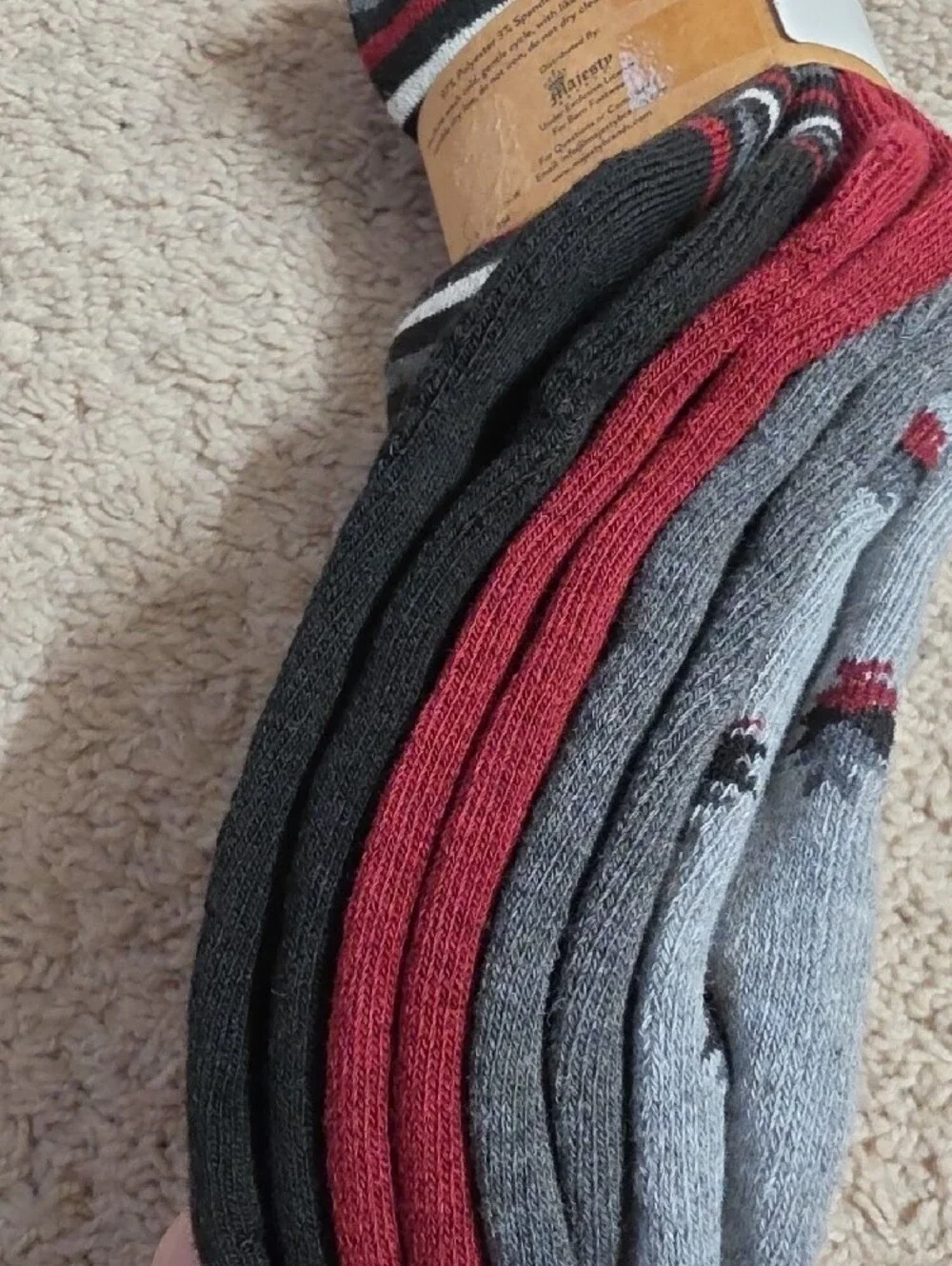 New Born Boot Socks 4 Pairs